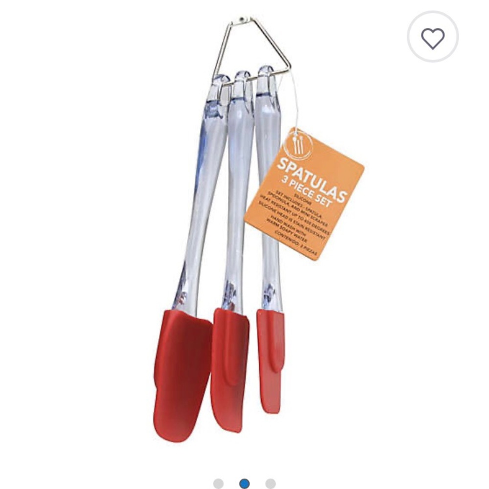 NWT Silicone Spatula Set